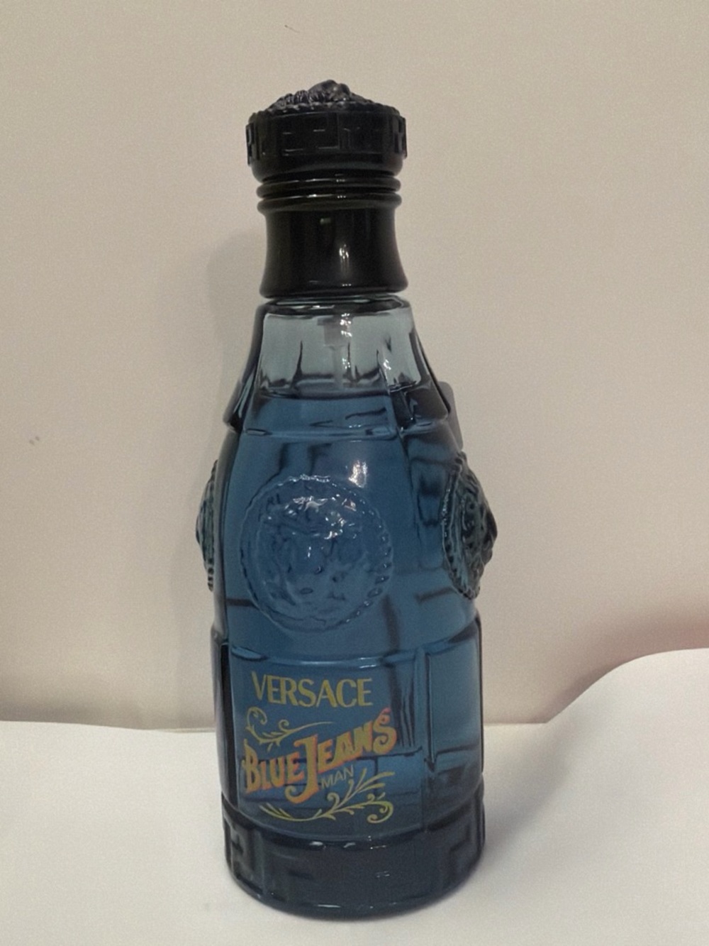 Versace Blue Jeans Man Bottle - Deep Blue
